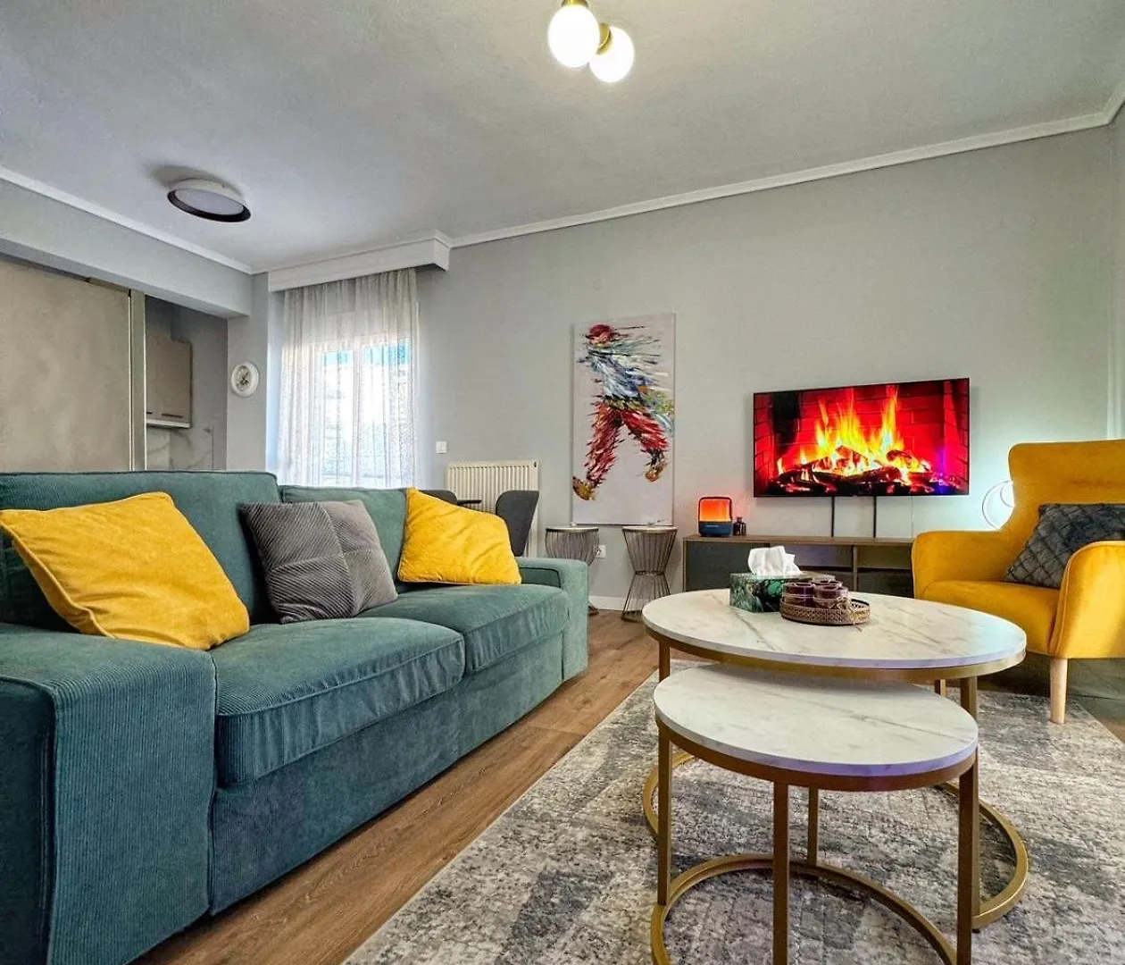 Κατάλυμα Στο Δεύτερο Όροφο Thessaloniki Apartment